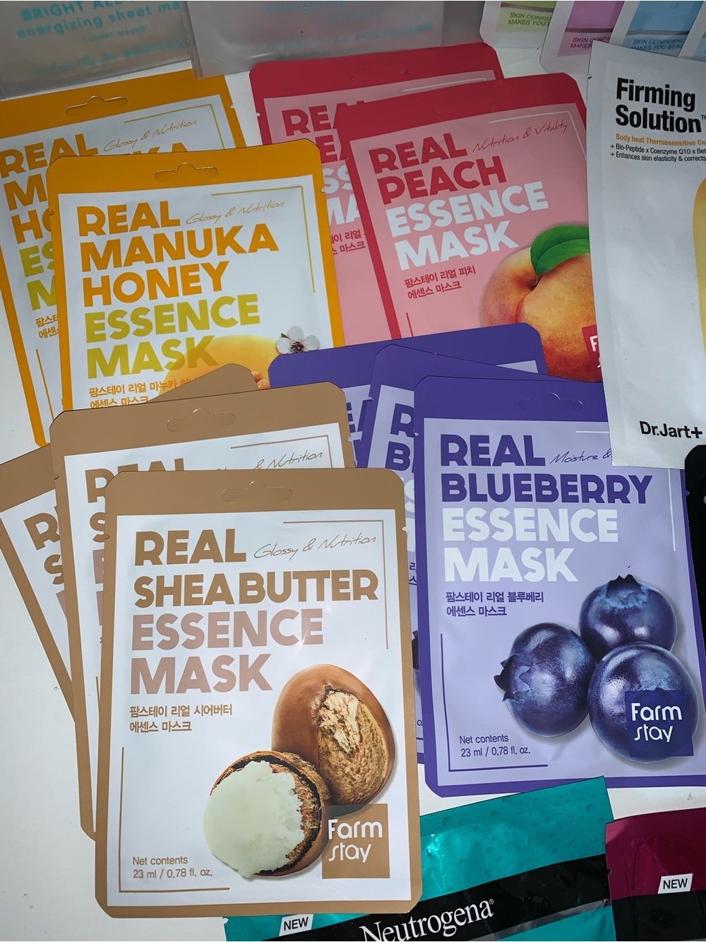 Huge Lot Mixed Skin Care Face Beauty Products Approx 37 Face Mask / Eye Masks - Picture 3 of 10